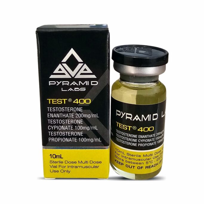 pyramid labs test 400 mg steroid injection vial